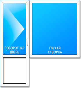 Балконный блок Новотекс Техно 58-3